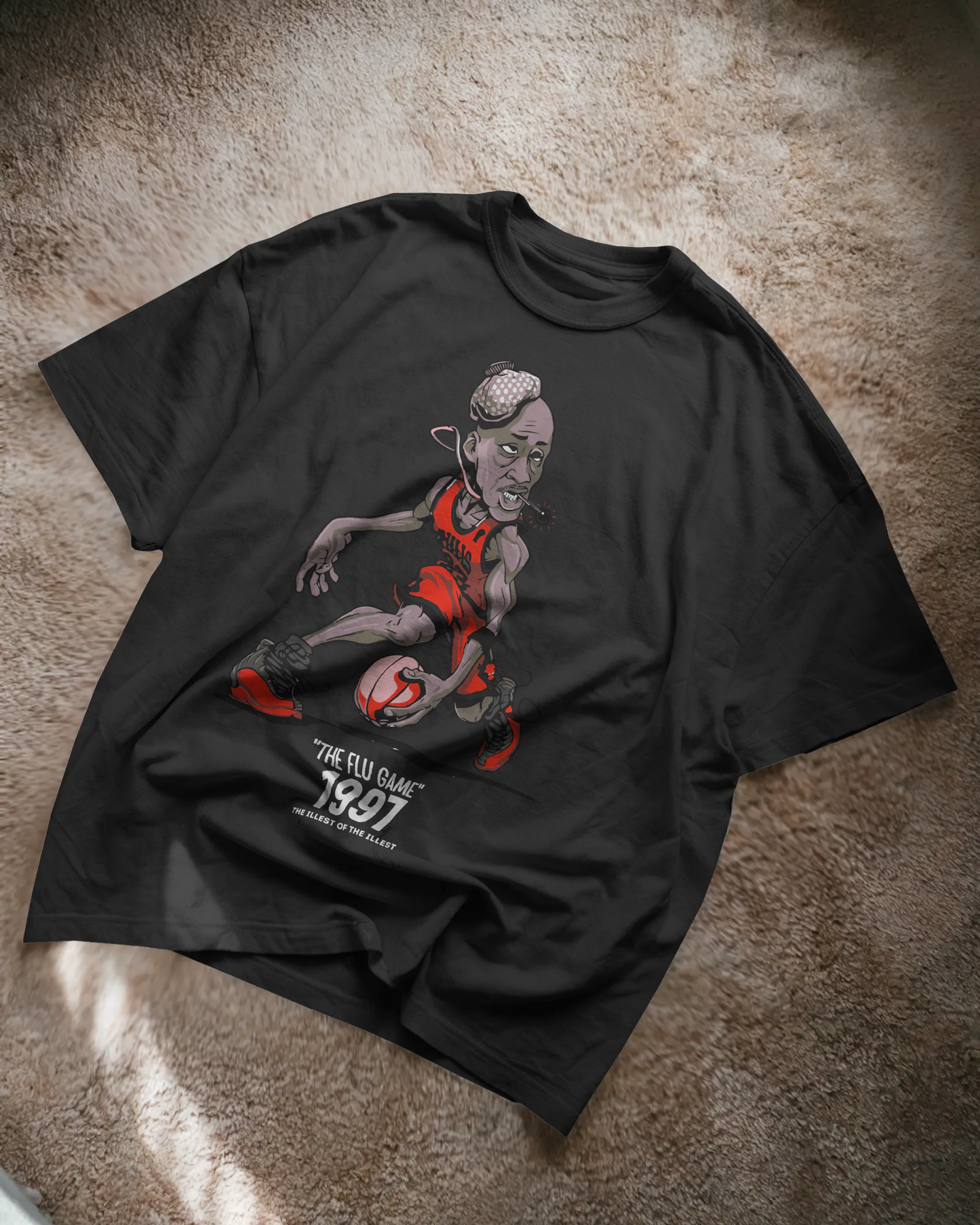 Flu Game 1997 - BBall Legend TShirt