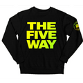 The Five Way Crewneck Neon