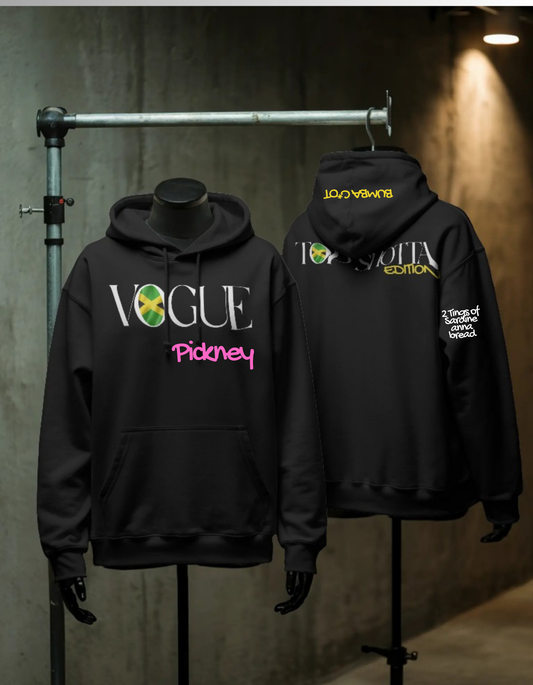 Heavy-Weight Vogue Hoodie - Top Shotta Edition